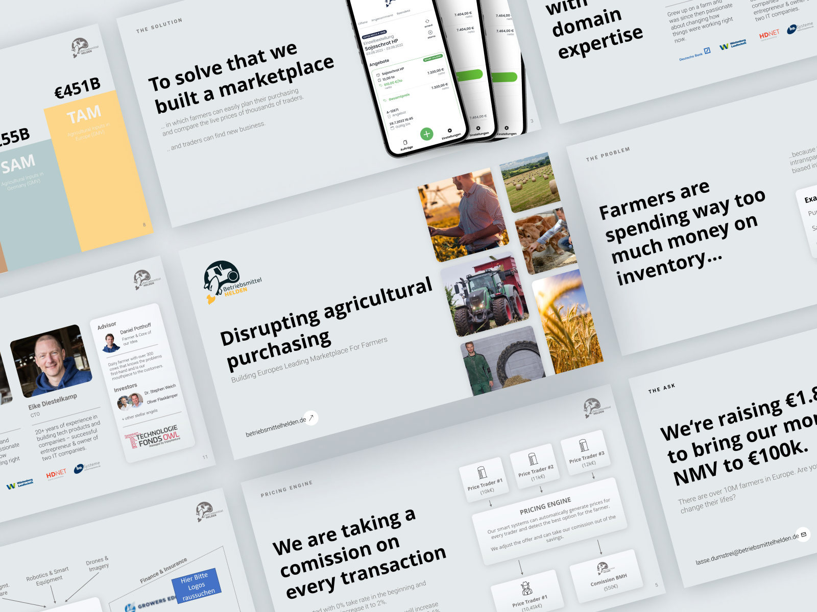 Custom Pitch Deck Design BaseTemplates